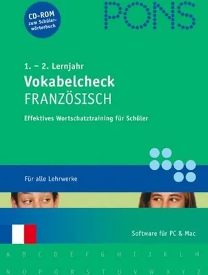 Produktbild von PONS Vokabelcheck Französisch 1./2. Lernjahr