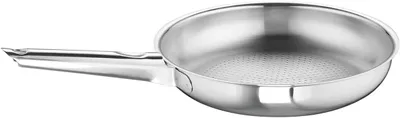 Productafbeelding van Braadpan 24 cm van roestvrij staal, zilver