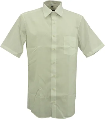 Produktbild von 30057 Casa Moda, ,  Herren kurzarm Hemd, Popeline , white, 40