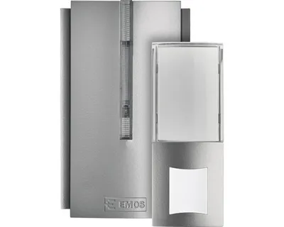 Productafbeelding van Emos 3402060000, Zilver, 85 dB, Draadloos, 433 MHz, 120 meter, AC