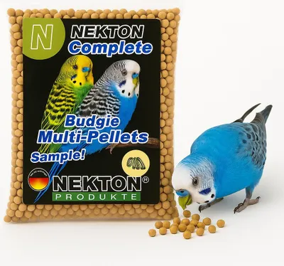 Produktbild von NEKTON Komplettfutter für Wellensittiche – Multikrokant mit Vitalstoffen, Probegröße