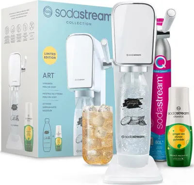 Image de SodaStream ART Ginger Ale blanc Mpack