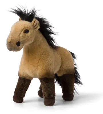 Image de WWF - Peluche - Cheval sauvage (alezan clair, 20cm) réaliste Doudou Peluche