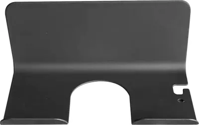Image de Support mural pour sèche-cheveux en aluminium, sans perçage, support pour sèche-cheveux Organiseur pour salle de bain ou chambre à coucher