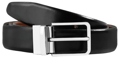 Produktbild von Leonardo Verrelli Herren Gürtel Wendegürtel Echt Leder schwarz/braun 90 cm-130 cm (Bundweite)) kürzbar