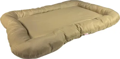 Obrázek produktu pro Voděodolné psí lůžko, rozměry 100 x 70 cm – odolné, snadno udržovatelné, z materiálu Cordura, podložka pro malé, střední i velké psy, pro vnitřní i venkovní použití – barva – mléčná káva