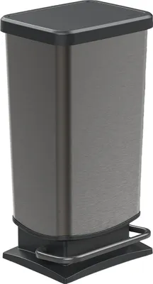 Produktbild von Rotho Abfalleimer 40 L Paso - Treteimer Geruchsdicht - Abfallbehälter 35,3 x 29,5 x 67,6 cm - Mülleimer mit Softclose - Tretabfalleimer