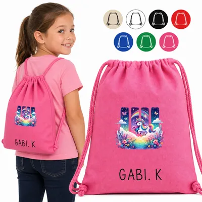 Obrázok produktu pre Taška Do Školy - Jednorožec Pod Dúhou V Zahradzie