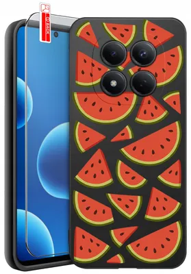 Zdjęcie produktu dla Etui Do Xiaomi Redmi Note 15 Pro 5G | Wzory | Silikonowe Matt Case + Szkło