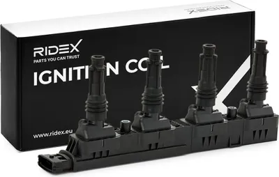 Produktbild von RIDEX 689C0165 Zündspule 12V für OPEL Corsa D Schrägheck (S07) Corsa C Schrägheck (X01) Meriva A (X03) Astra H Caravan (A04) Astra H Schrägheck (A04)