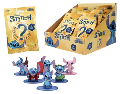 Produktbild von Jadatoys 9336770314R00 - Stitch Blind Pack Nanofigs, 6-sort (1 Display) - Neu