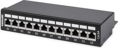 Obrázek produktu pro Intellinet 720915, IEEE 802.3, IEEE 802.3ab, IEEE 802.3u, 10/100/1000Base-T(X), 1000 Mbit/s, Zlato, Cat6a, 23/24/25/26
