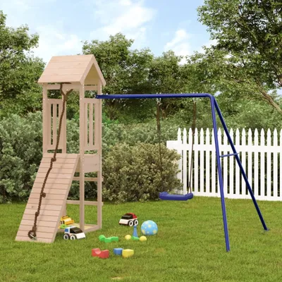 Produktbild von 2024 Moderne Schaukeln Spielturm Massivholz Kiefer 427873