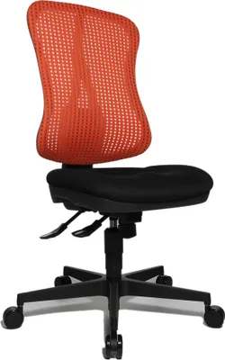 Produktbild von Topstar Bürodrehstuhl "Head Point SY" schwarz / rot