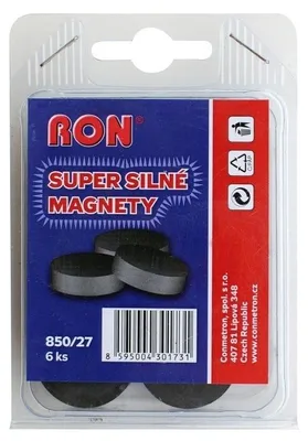 Obrázek produktu pro 850/27 super silné magnety, 6 ks