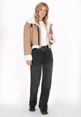 Image de Veste pour femme SAPORTA - couleur camel, taille L