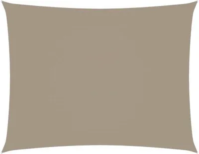 Immagine prodotto di Tenda da sole rettangolare - 2,5 x 3,5 m - Marrone - Tessuto Oxford - Impermeabile e resistente ai raggi UV - Tenda da sole con rivestimento inPoliuretano- Con corde e fissaggi in metallo