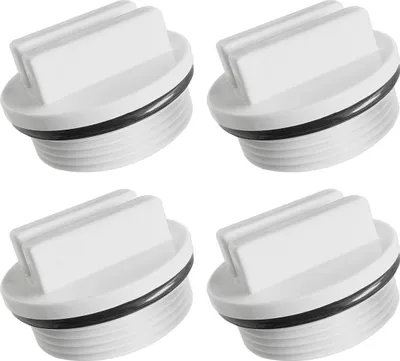Produktbild von 4er 1,5" Pool Rücklaufstopfen Set,Bodenabfluss Abdeckung, Winter Frostschutz Stopfen