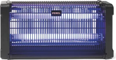 Produktbild von Perel Elektrischer UV Insektenvernichter innen, 2800V Hochspannungsgitter, leise Fliegenlampe mit