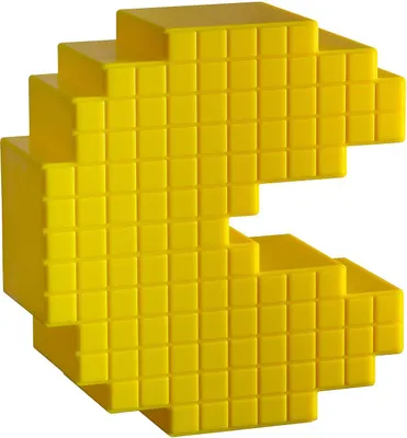 Zdjęcie produktu dla Paladone Products Pac-Man 3D Lamp Pixelated Pac-Man Light 15 cm PP4900PM