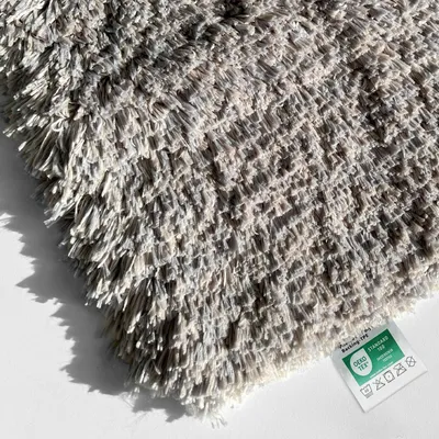 Produktbild von Badematte Amour Cherry Brown 80x150 cm Badezimmerteppich Shaggy Optik