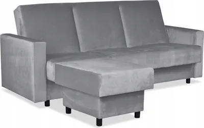 Produktbild von Family Meble Ecksofa Alicja Schlafsofa Freistehendes Ausklappbares Loungesofa Bequemes Ecksofa zum Entspannen Für Wohnzimmer Schlafzimmer (MONOLIT 85)