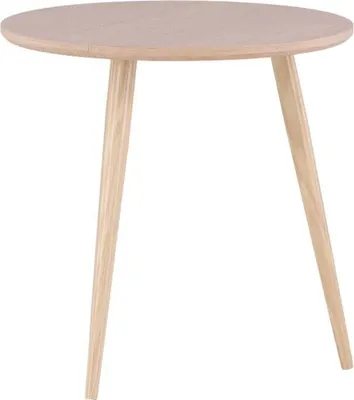 Produktbild von FURNLUX Side Table Askim Beige 48cm / Hauptfarbe: Beige / Abmessungen: 48 x 48 x 50 cm