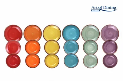 Obrázok produktu pre Serviciu Masa Ceramica 18Ks, Aquarelle