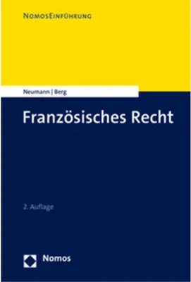 Obrázek produktu pro Französisches Recht