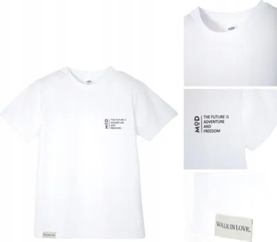 Produktbild von Jungen T-shirt - Weiß - Größe 164 - 100% Baumwolle - Klassisches T-shirt
