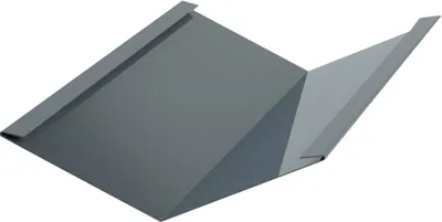 Obrázok produktu pre Žľab RŠ 333, 3 bm, Prefalz hladký, antracit P.10 RAL 7016