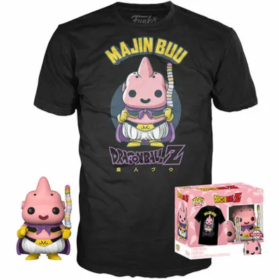 Image de Funko Pop! Dragon Ball Z - Ekskluzywna figurka Majin Buu z zestawem T-shirtów