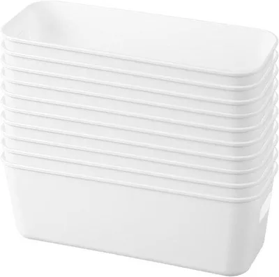 Produktbild von Plastikboxen 10er Pack mit Griffen für Küche und Bad