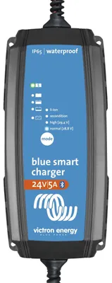 Produktbild von Victron Energy Blue Smart Batterie Ladegerät 24V 5A 230V CEE 7/17
