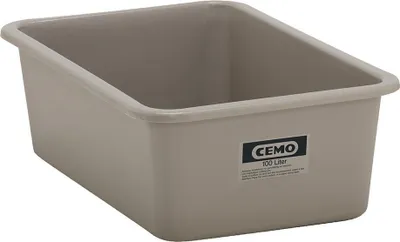 Produktbild von CEMO Rechteckbehälter 100 Liter grau
