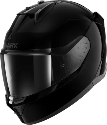 Produktbild von Shark D-Skwal 3 Blank Helm, schwarz, L (59/60)
