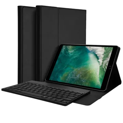 Immagine prodotto di Accezz Tastiera QWERTY Bluetooth Klapphülle iPad (2018) / (2017) / Air (2) - Schwarz