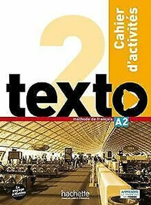 Immagine prodotto di Texto 2 A2 : Cahier d'activités (2CD audio) di Antier, ...  Libro