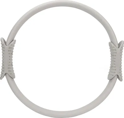 Immagine prodotto di Anello Pilates Fitness Cerchio per esercizi di resistenza con bordo in schiuma per l'allenamento delle cosce Grigio