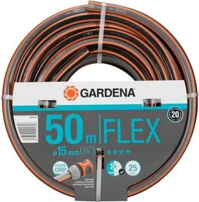 Obrázek produktu pro Gardena 18049-26, 50 m, Černá, Oranžová, 25 bar, 1,5 cm
