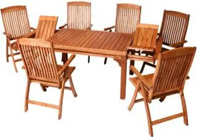 Obrázek produktu pro Zahradní nábytek Merxx Maracaibo 7dílný 160 x 90 cm 6x 25214-011, 1x 25204-011