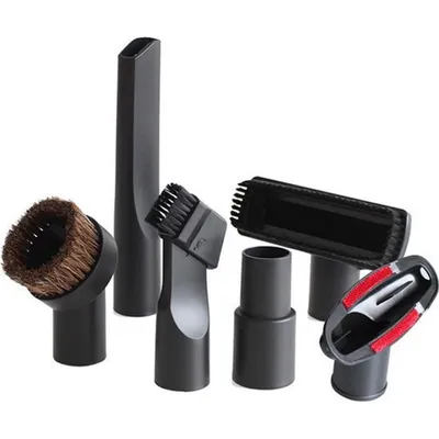 Produktbild von Knaak Staubsauger Aufsatz Set 6-teilig, universal mit Adapter