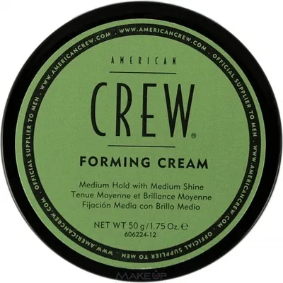 Produktbild von American Crew Forming Cream 50g, Haarcreme, 50 g, Alle Haare, Feuchtigkeitsspendend, Topf, Aqua/Water/Eau, Petrolatum, Cetearyl Alcohol, Bis-Diglyceryl Polyacyladipate-2, Lanolin Cera...