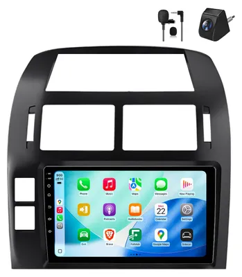 Zdjęcie produktu dla 9'' 64GB Radio samochodowe Android do VW Polo 9N 9N3 2001-2009 Wireless CarPlay Android Auto WiFi GPS RDS DSP DAB+ Bluetooth