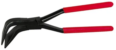 Produktbild von BESSEY Falzzange 45° gebogen mit PVC Griffen D341-60-P