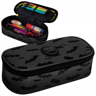 Produktbild von Coolpack Campus Einfaches Federmäppchen Mit Klappe Ohne Zubehör Darker Night