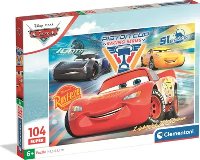 Image de Puzzle CLE 104 Voitures SuperKolor 25047