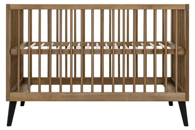 Produktbild von Bopita Zara Babybett 60x120 cm - Walnuss