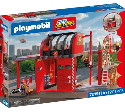 Image de PLAYMOBIL : Grande caserne de pompiers