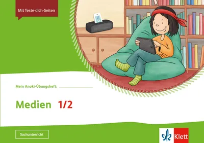 Produktbild von Mein Anoki-Übungsheft. Medien 1/2. Übungsheft Klasse 1/2
